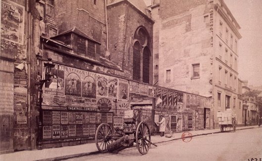 Atget, Rue de l'abbaye : Saint-Germain des Prés, 1898, Gallica/BnF 