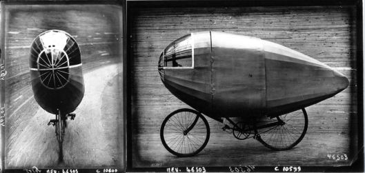 Agence Meurisse, le vélo-torpille de M. Buneau-Varilla, 1913