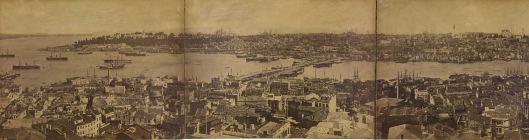 Pascal Sebah, Panorama de Constantinople pris de la tour de Galata, 1875, INHA
