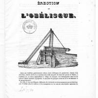 25 octobre 1836, le jour où l'obélisque se dressa dans le ciel parisien