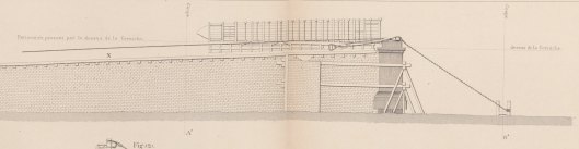 détail d'une planche extraite de L'obélisque de Luxor histoire de sa translation à Paris, description des travaux auxquels il a donné lieu, par A. Lebas, 1839, Gallica/BnF