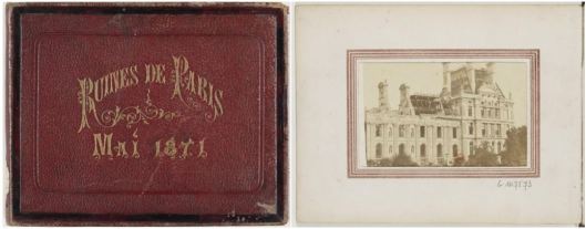 [Recueil de photographies] Ruines de Paris, mai 1871
