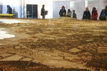 Les plans reliefs lors de l'exposition au Grand Palais en 2012