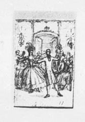 Daniel Chodowiecki, La danse, dessin, 1779-80.