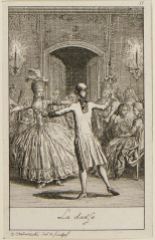 Daniel Chodowiecki, La danse, tirage, 1779-80