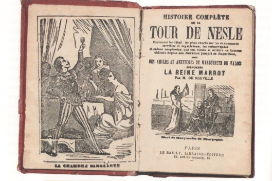 Théodore de Robville, Histoire complète de la tour de Nesle, 1861 (frontispice et page de titre)